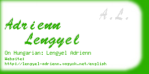 adrienn lengyel business card